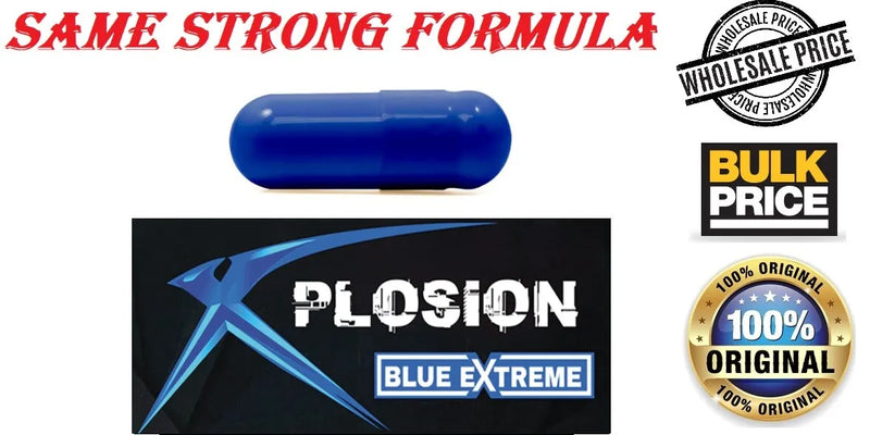 Xplosion Blue Extreme - Maximize Performance Naturally - 650 MG