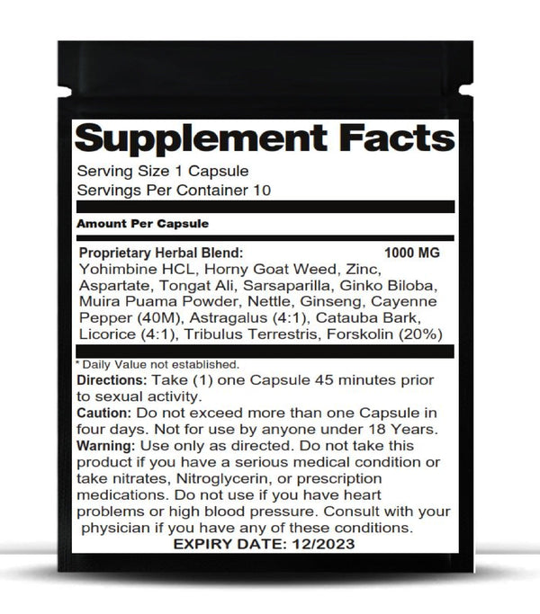 Sexual Performance Supplements